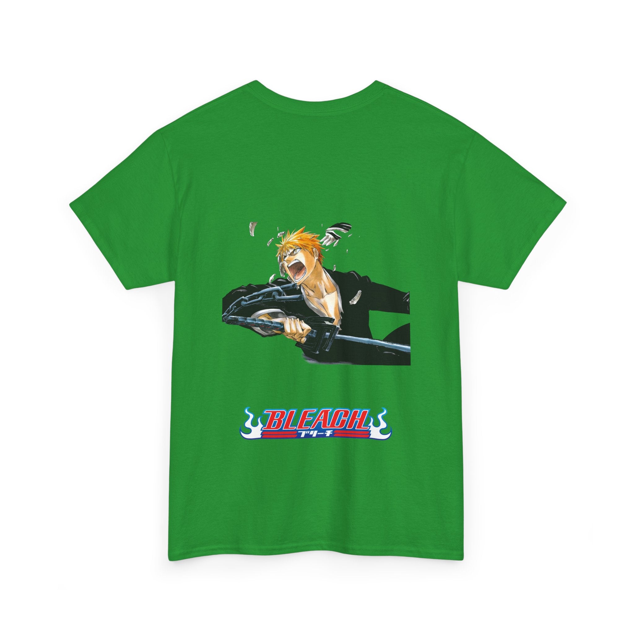 Graphic Anime Μπλούζα Bleach Retro Logo – Vintage Back Print