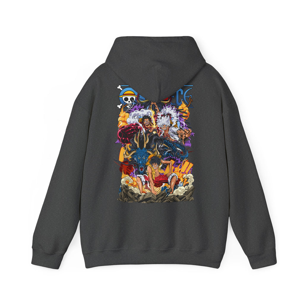 Oversized Φούτερ Luffy Gears Evolution – Unisex Comfort Fit