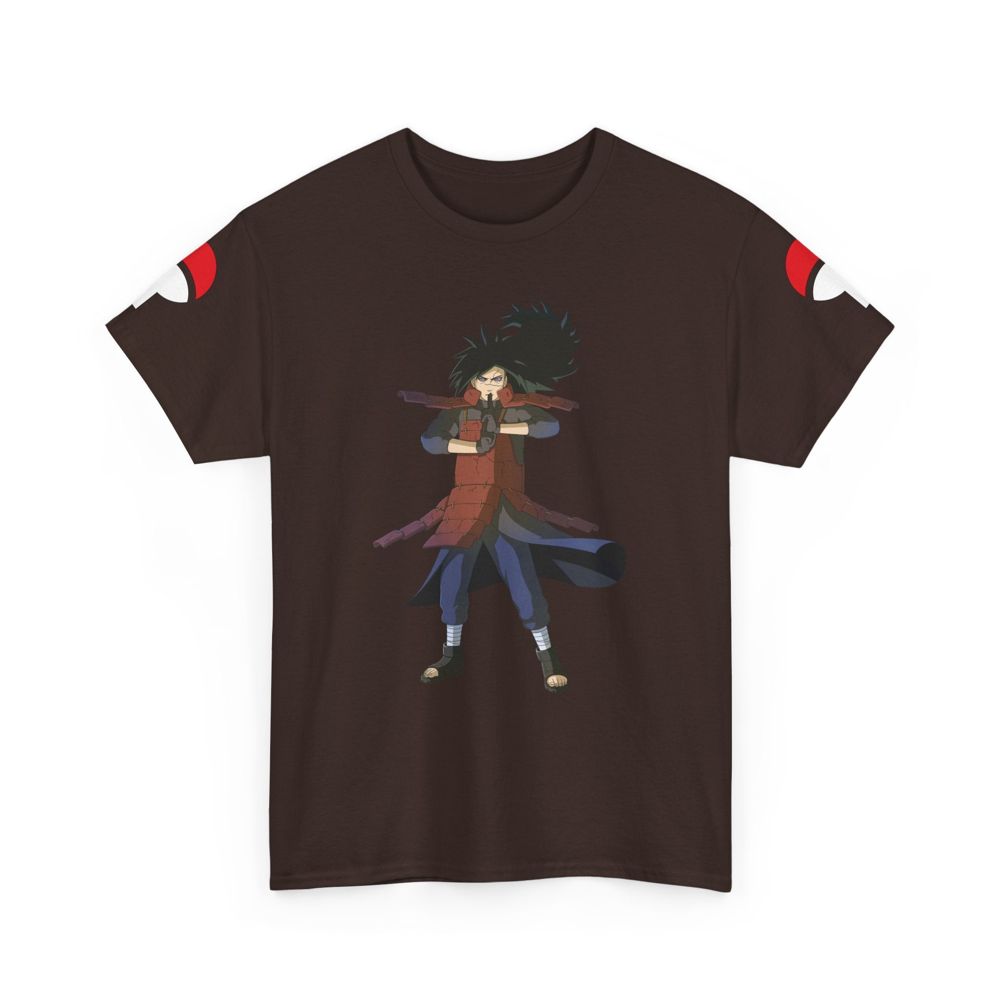 Graphic Anime Μπλούζα Madara – Premium Red Uchiha Symbol Tee