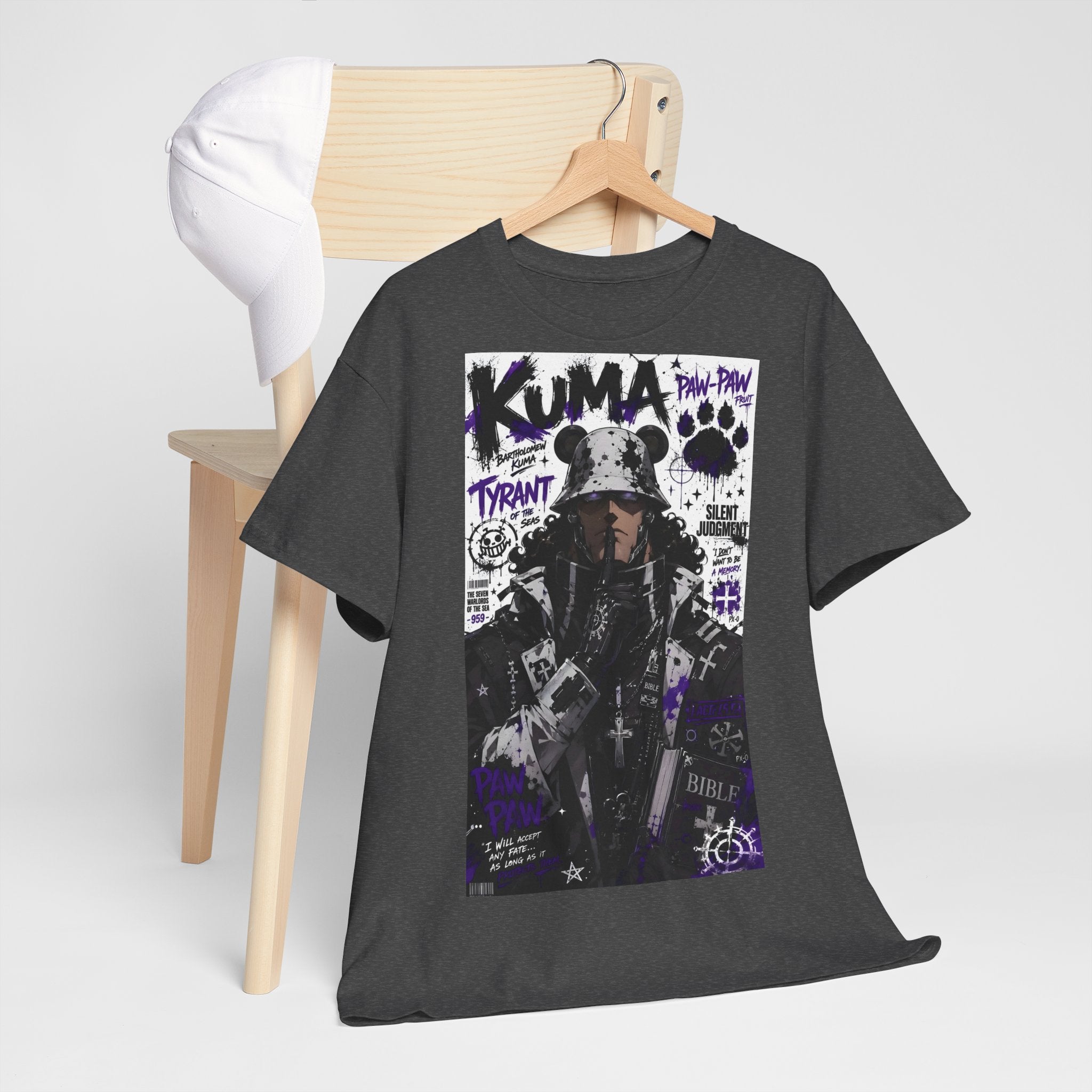 Anime T-Shirt "Bartholomew Kuma Streetwear" PlusVibe (Έως 5XL)