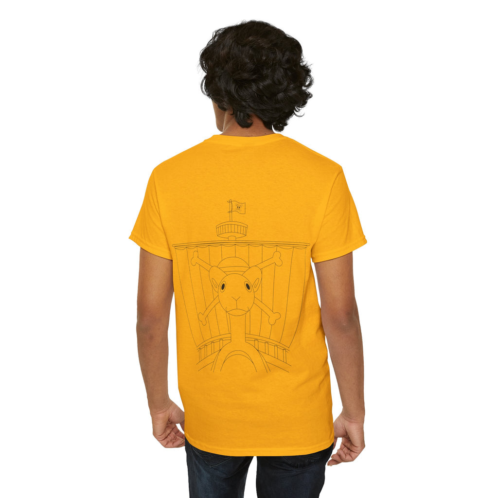 Anime T-Shirt "Going Merry Outline" PlusVibe (Έως 5XL)