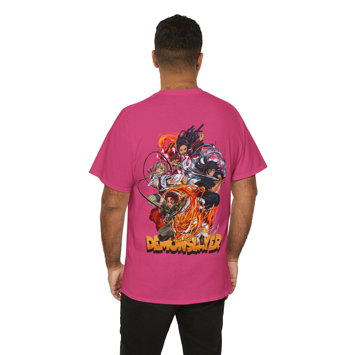 Anime T-Shirt "Demon Slayer Collage" PlusVibe (Έως 5XL)