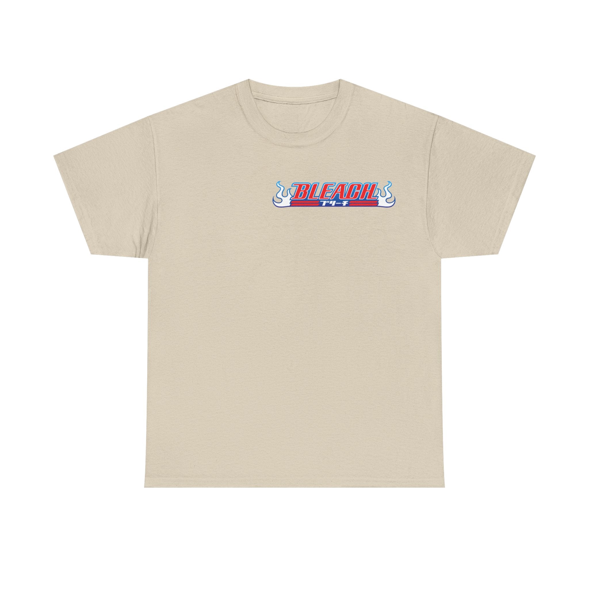 Graphic Anime Μπλούζα Bleach Retro Logo – Vintage Back Print