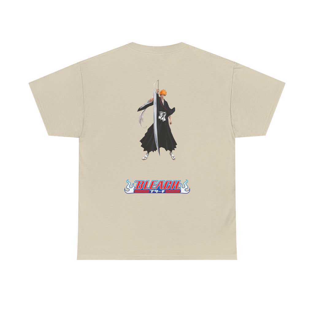Anime T-Shirt Bleach "Ichigo Kurosaki" Back Graphic PlusVibe (Έως 5XL)