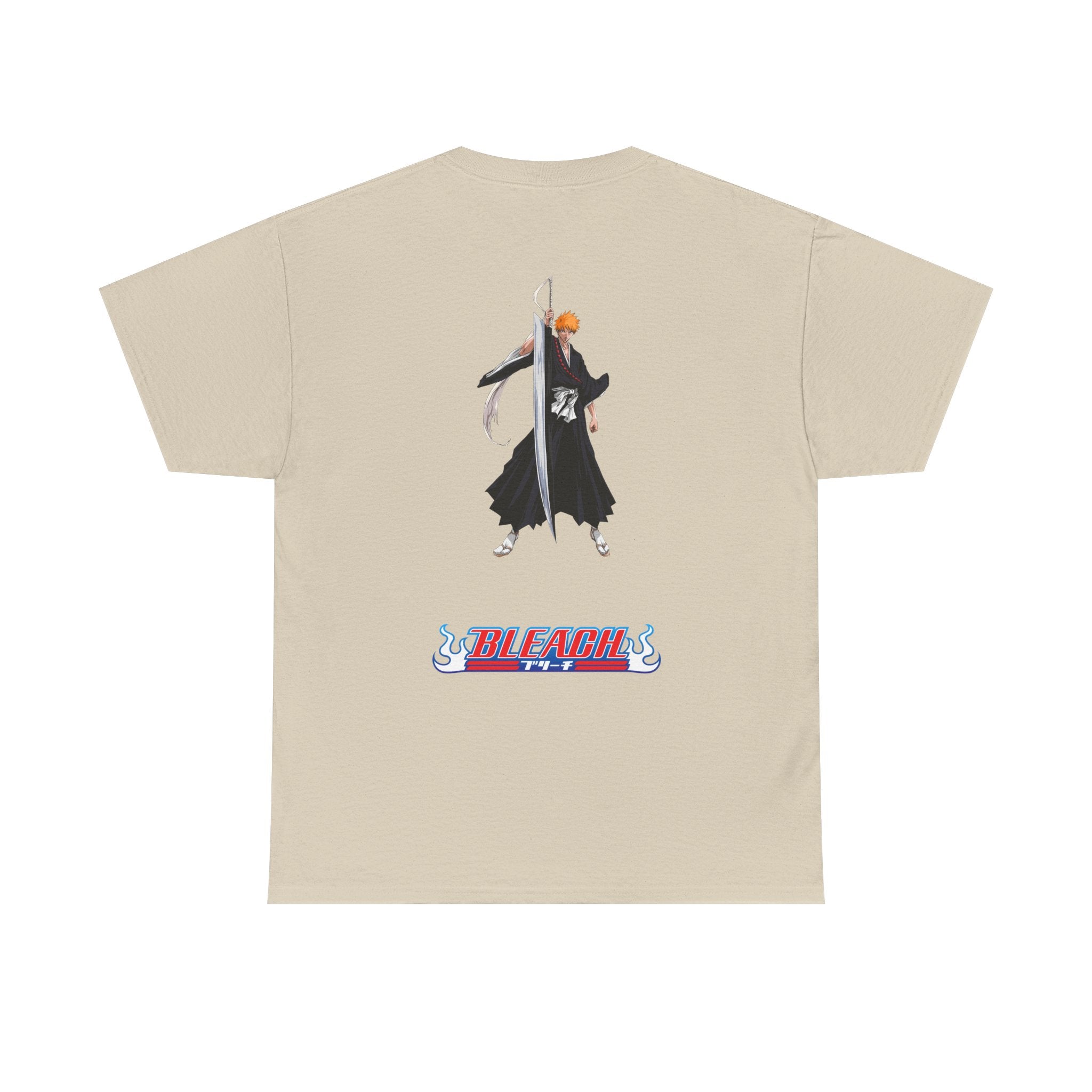 Anime T-Shirt Bleach "Ichigo Kurosaki" Back Graphic PlusVibe (Έως 5XL)