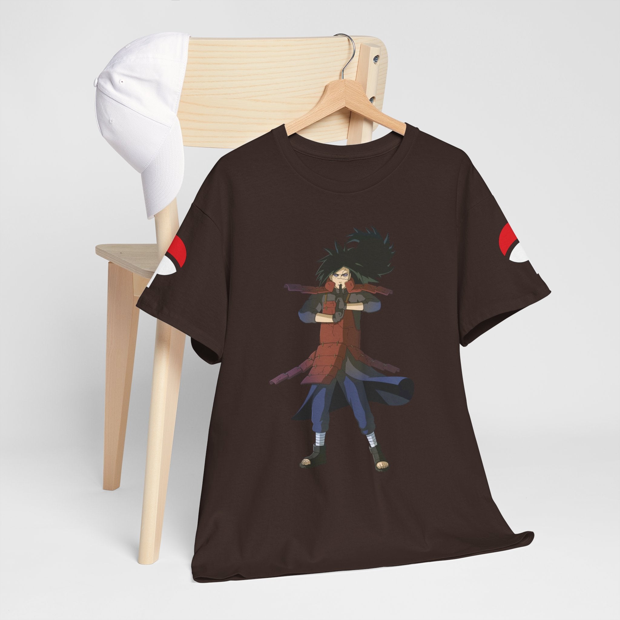 Graphic Anime Μπλούζα Madara – Premium Red Uchiha Symbol Tee