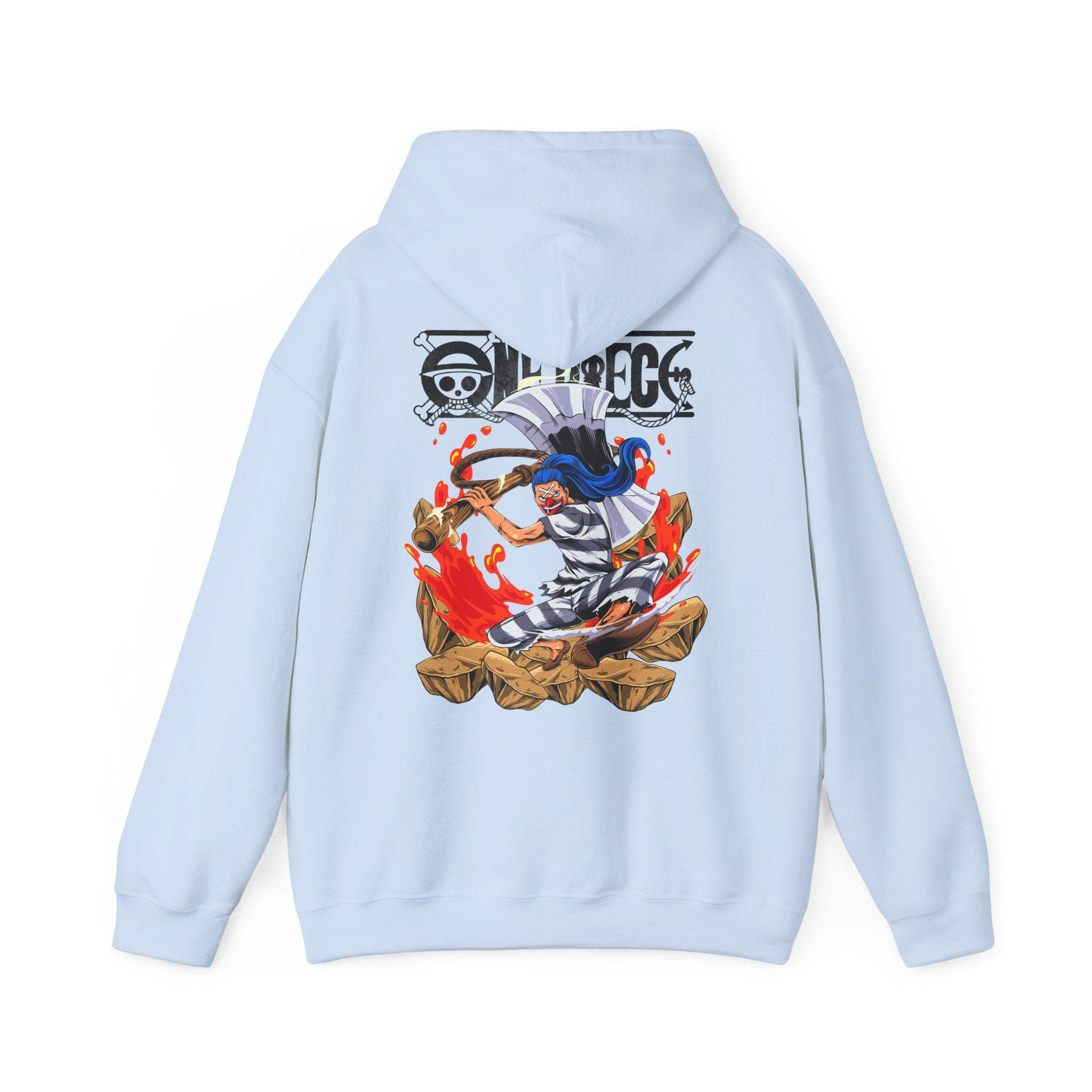Oversized Anime Φούτερ "Buggy Flashy Yonko" PlusVibe (Έως 5XL)