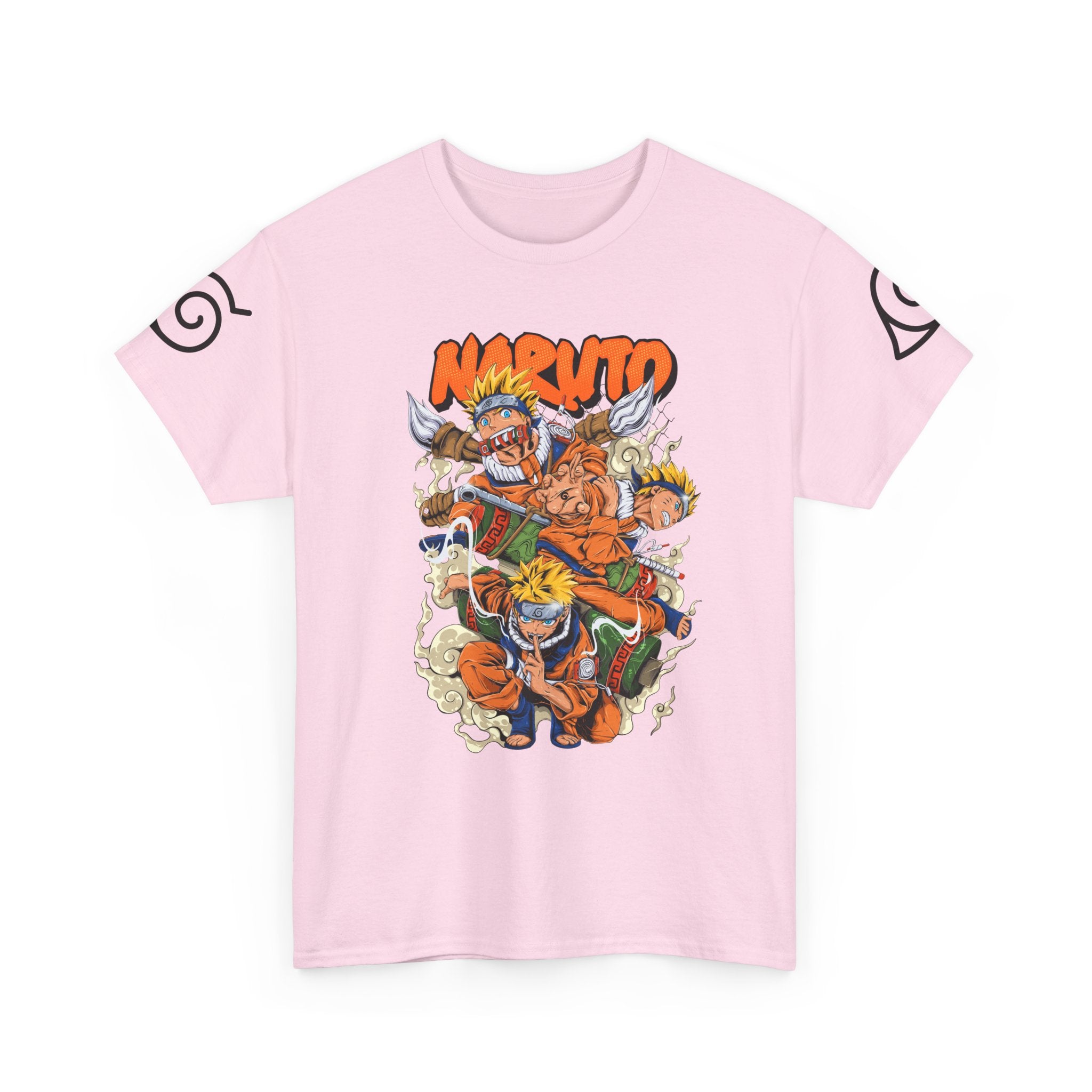 Graphic Anime Μπλούζα Naruto – Premium Character Collage Tee
