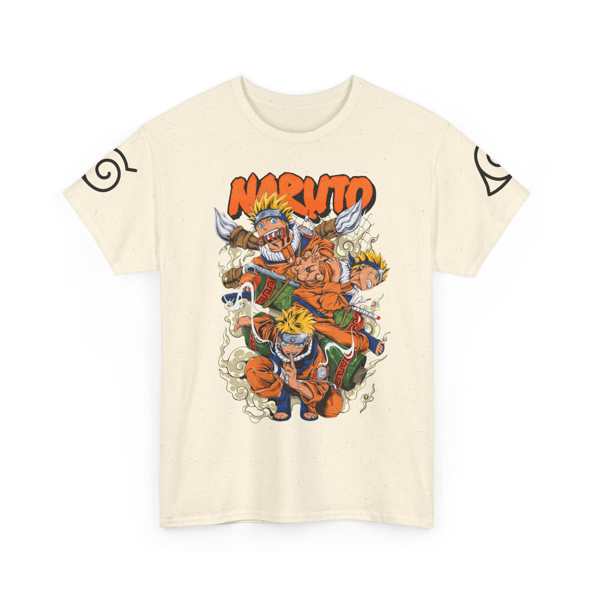 Graphic Anime Μπλούζα Naruto – Premium Character Collage Tee