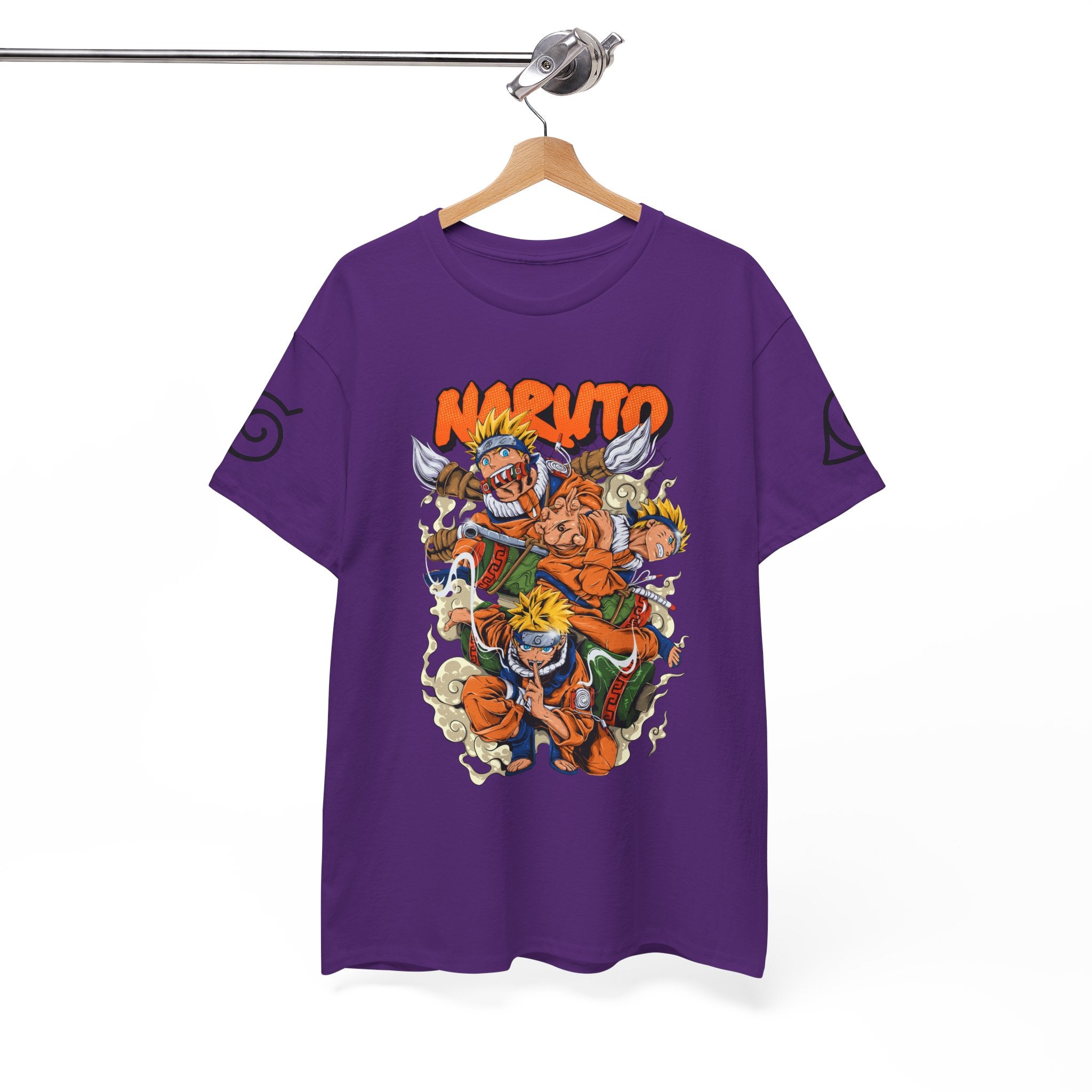 Graphic Anime Μπλούζα Naruto – Premium Character Collage Tee