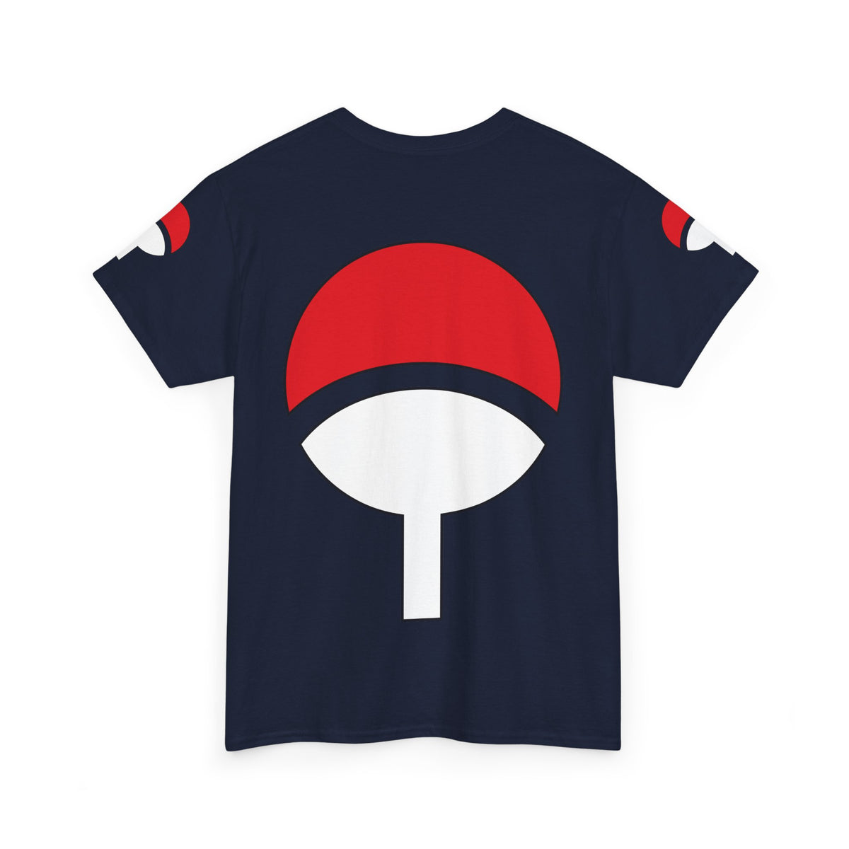 Graphic Anime Μπλούζα Sasuke – Premium Uchiha Clan Logo Tee