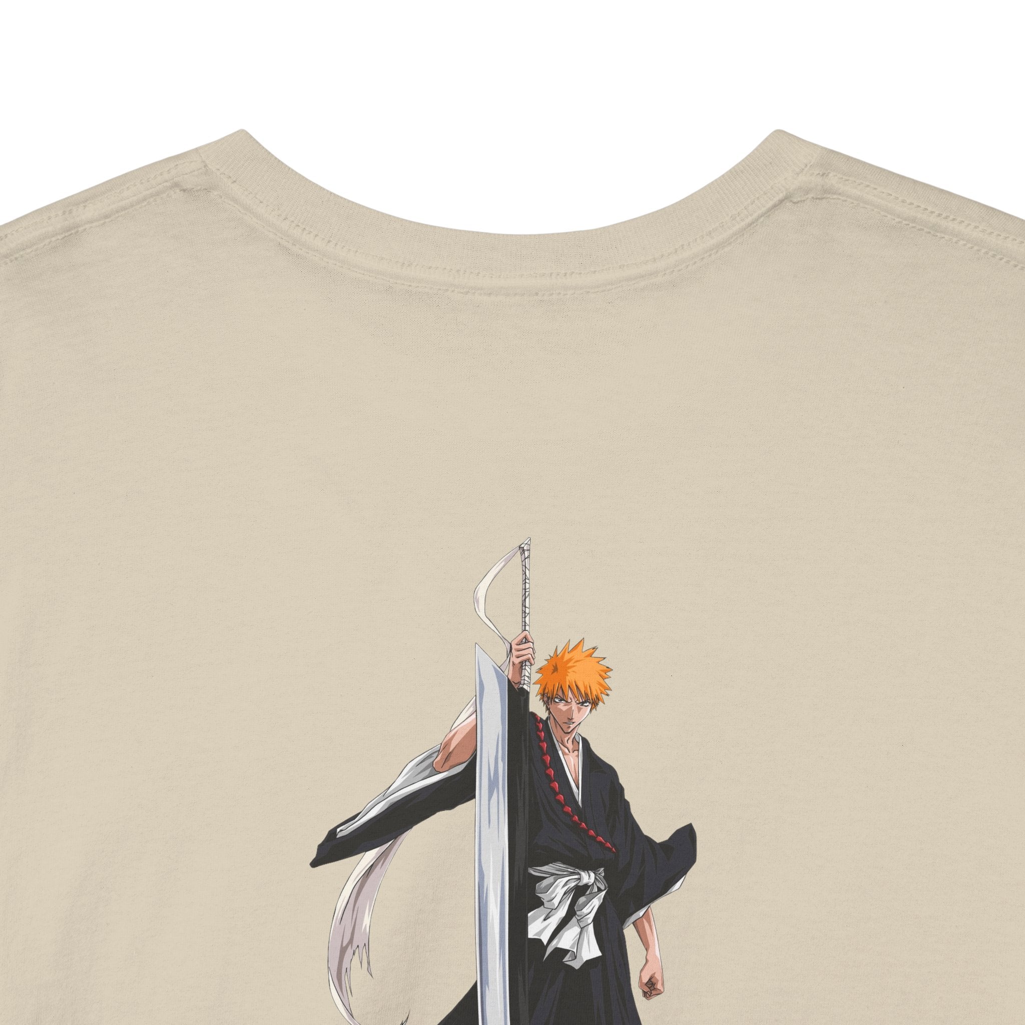 Anime T-Shirt Bleach "Ichigo Kurosaki" Back Graphic PlusVibe (Έως 5XL)