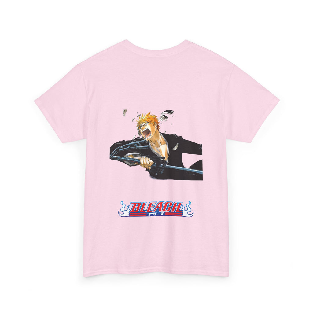Graphic Anime Μπλούζα Bleach Retro Logo – Vintage Back Print