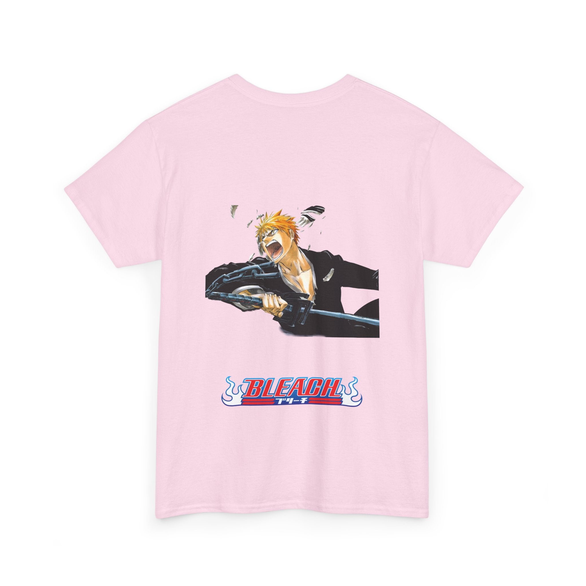 Graphic Anime Μπλούζα Bleach Retro Logo – Vintage Back Print