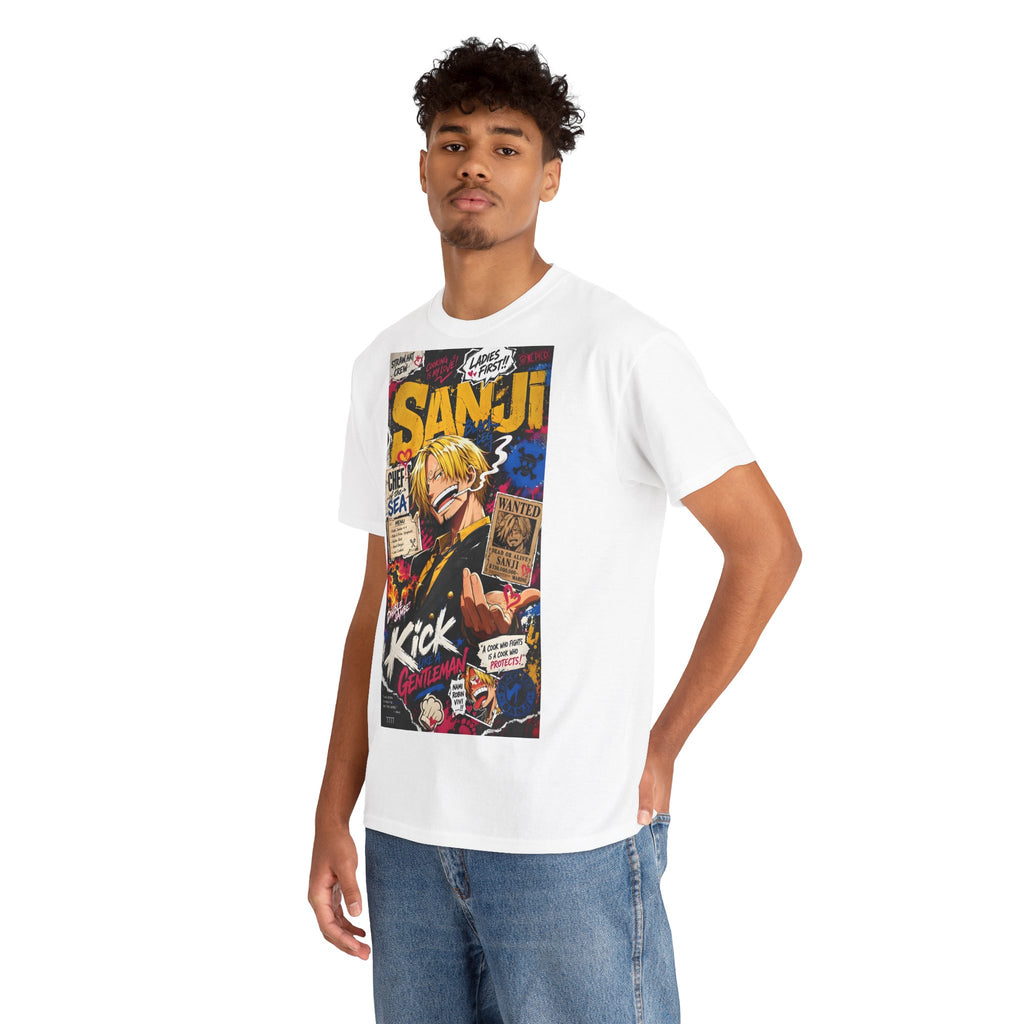 Anime T-Shirt "Vinsmoke Sanji Streetwear" PlusVibe (Έως 5XL)