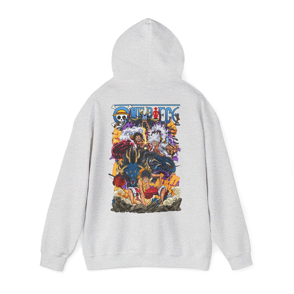 Oversized Φούτερ Luffy Gears Evolution – Unisex Comfort Fit