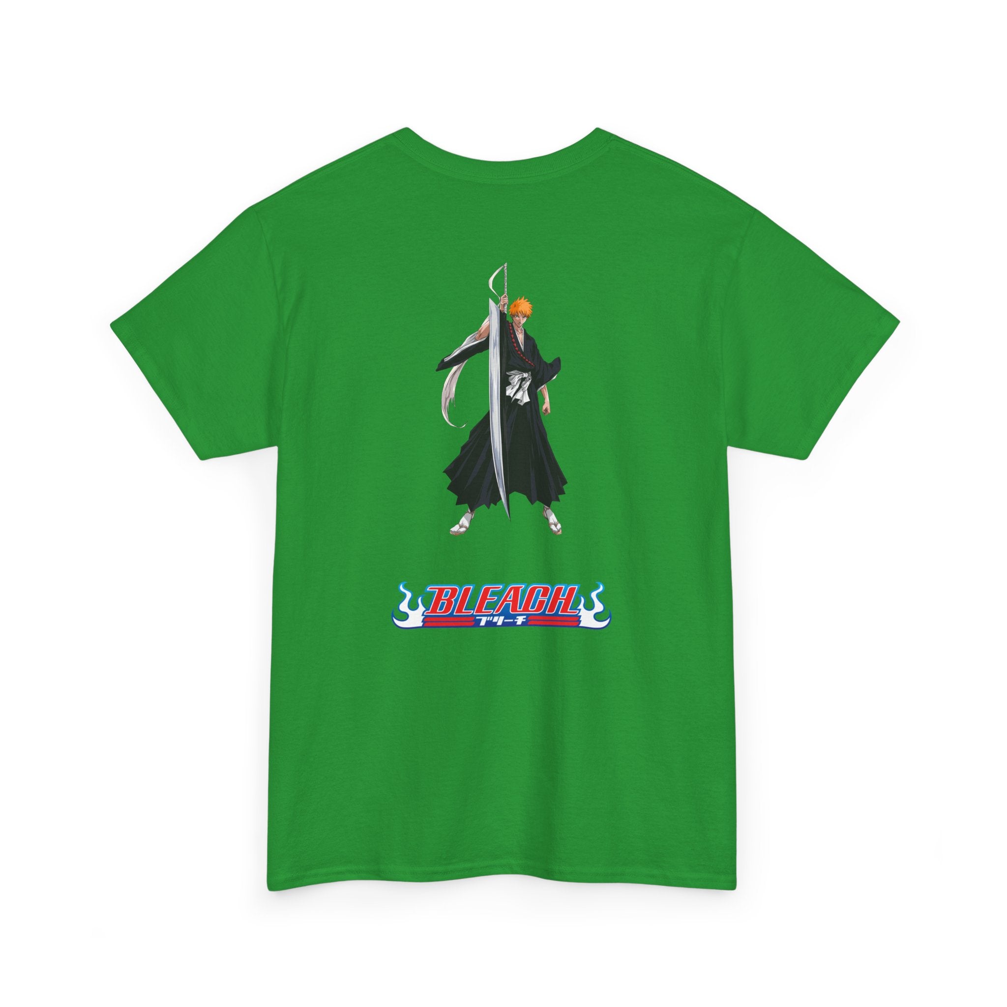 Anime T-Shirt Bleach "Ichigo Kurosaki" Back Graphic PlusVibe (Έως 5XL)