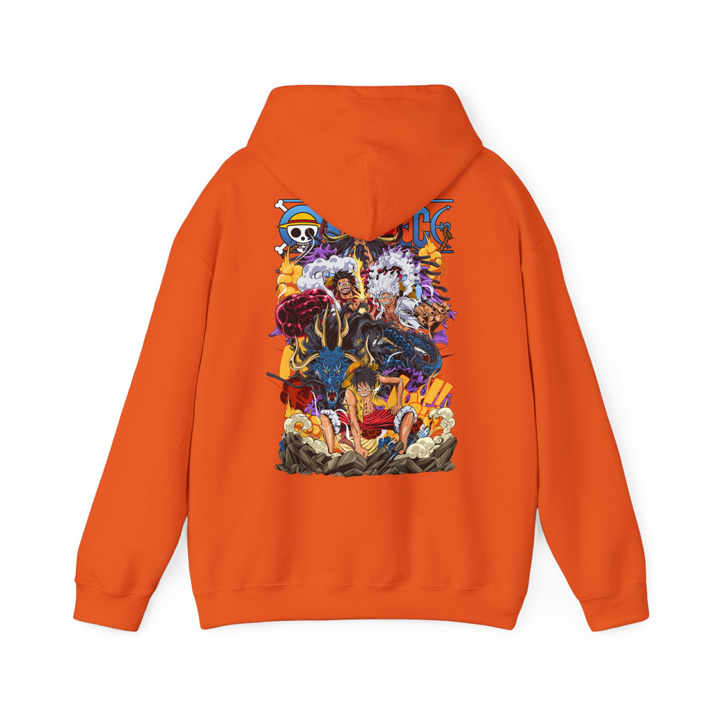 Oversized Φούτερ Luffy Gears Evolution – Unisex Comfort Fit