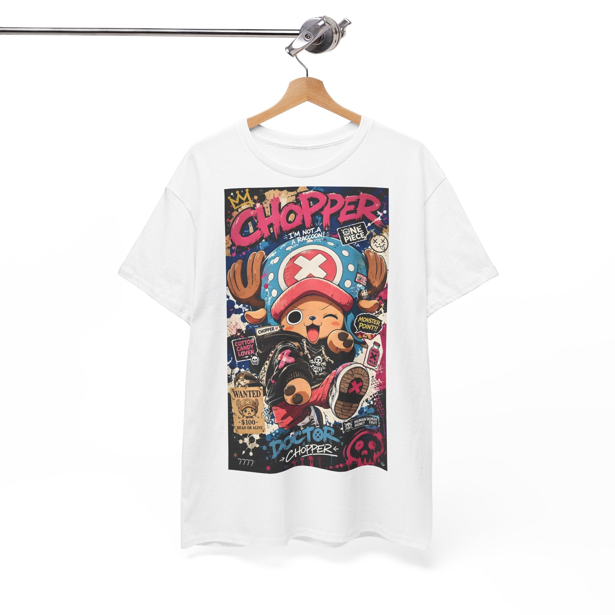 Anime T-Shirt "Tony Tony Chopper Streetwear" PlusVibe (Έως 5XL)