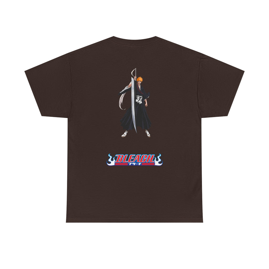 Anime T-Shirt Bleach "Ichigo Kurosaki" Back Graphic PlusVibe (Έως 5XL)