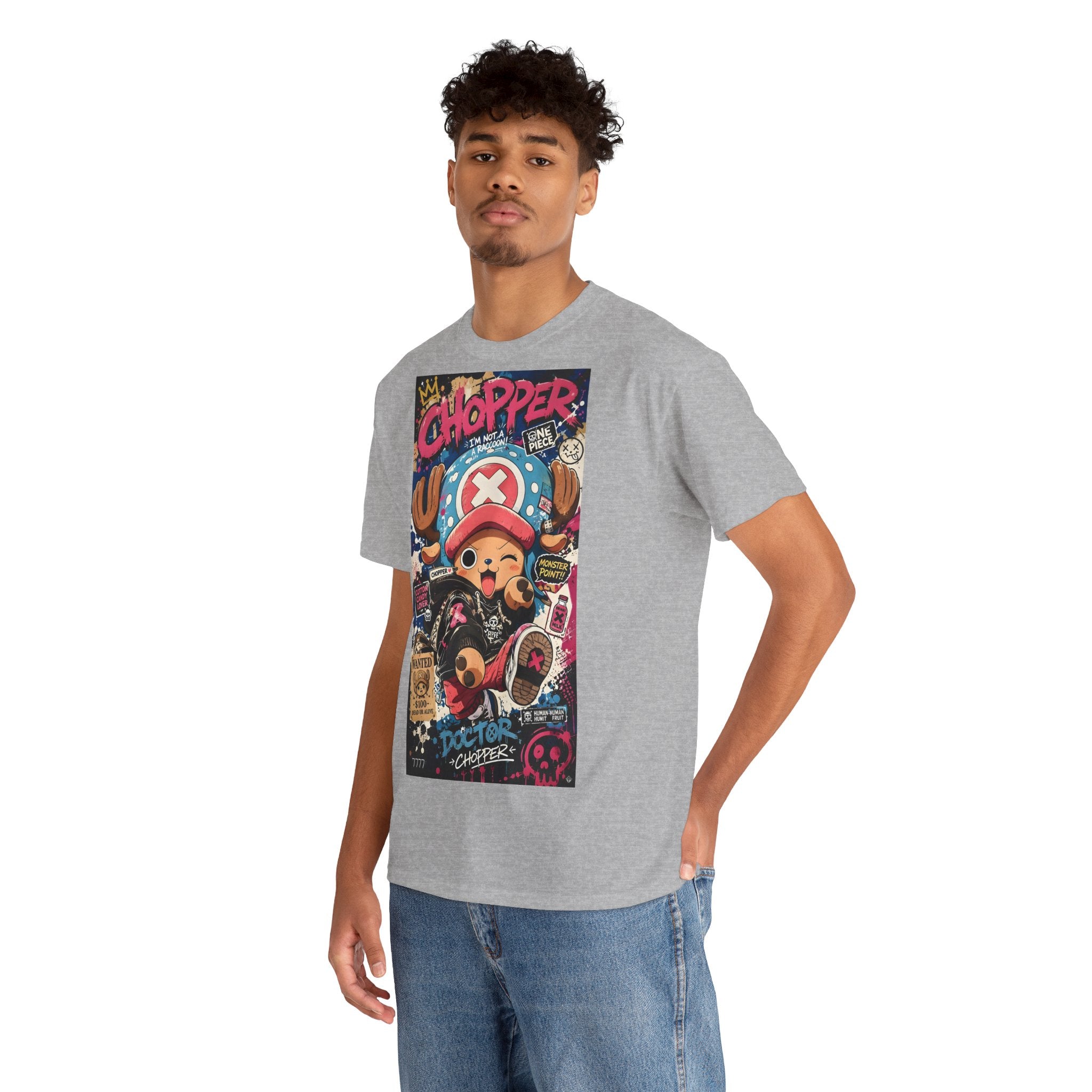 Anime T-Shirt "Tony Tony Chopper Streetwear" PlusVibe (Έως 5XL)
