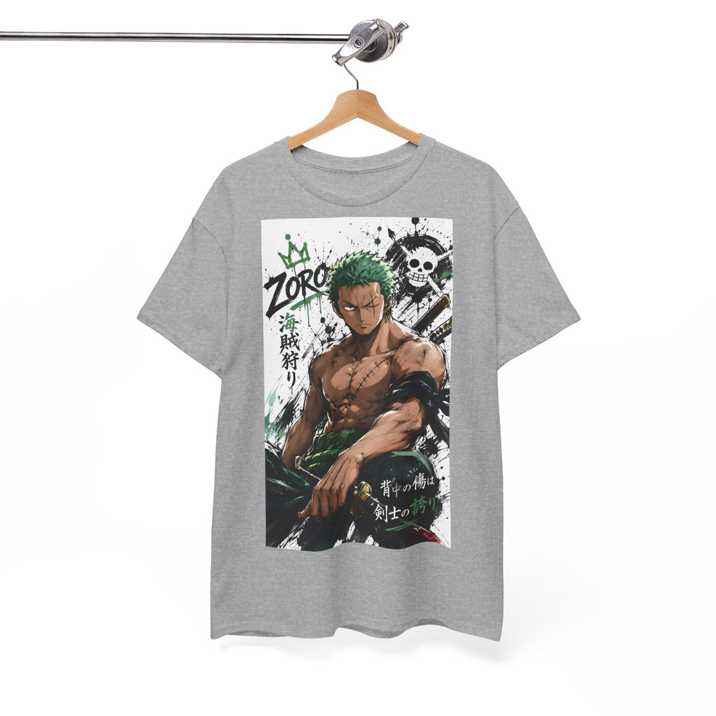 Anime T-Shirt "Roronoa Zoro Streetwear" PlusVibe (Έως 5XL)