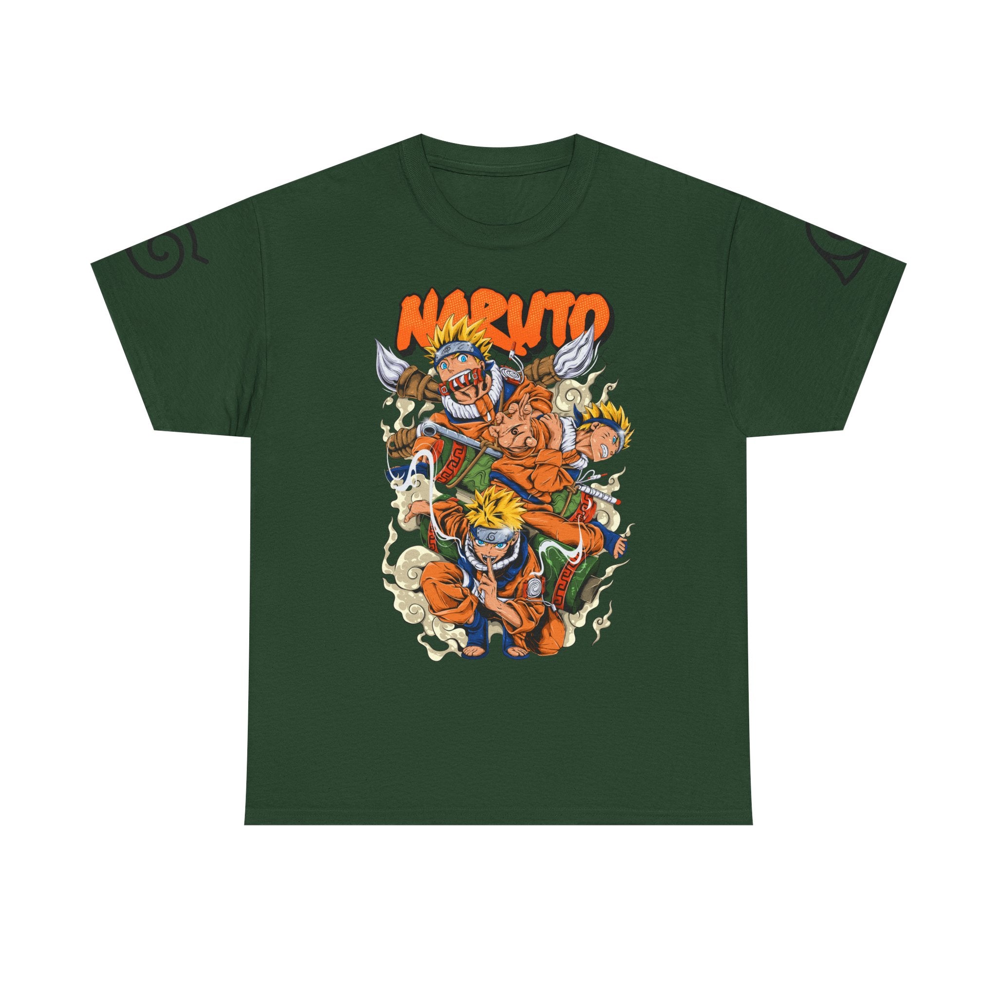 Graphic Anime Μπλούζα Naruto – Premium Character Collage Tee