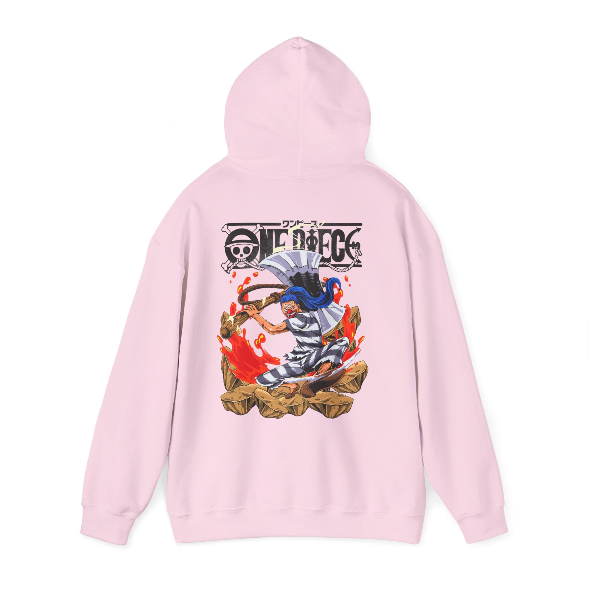 Oversized Anime Φούτερ "Buggy Flashy Yonko" PlusVibe (Έως 5XL)