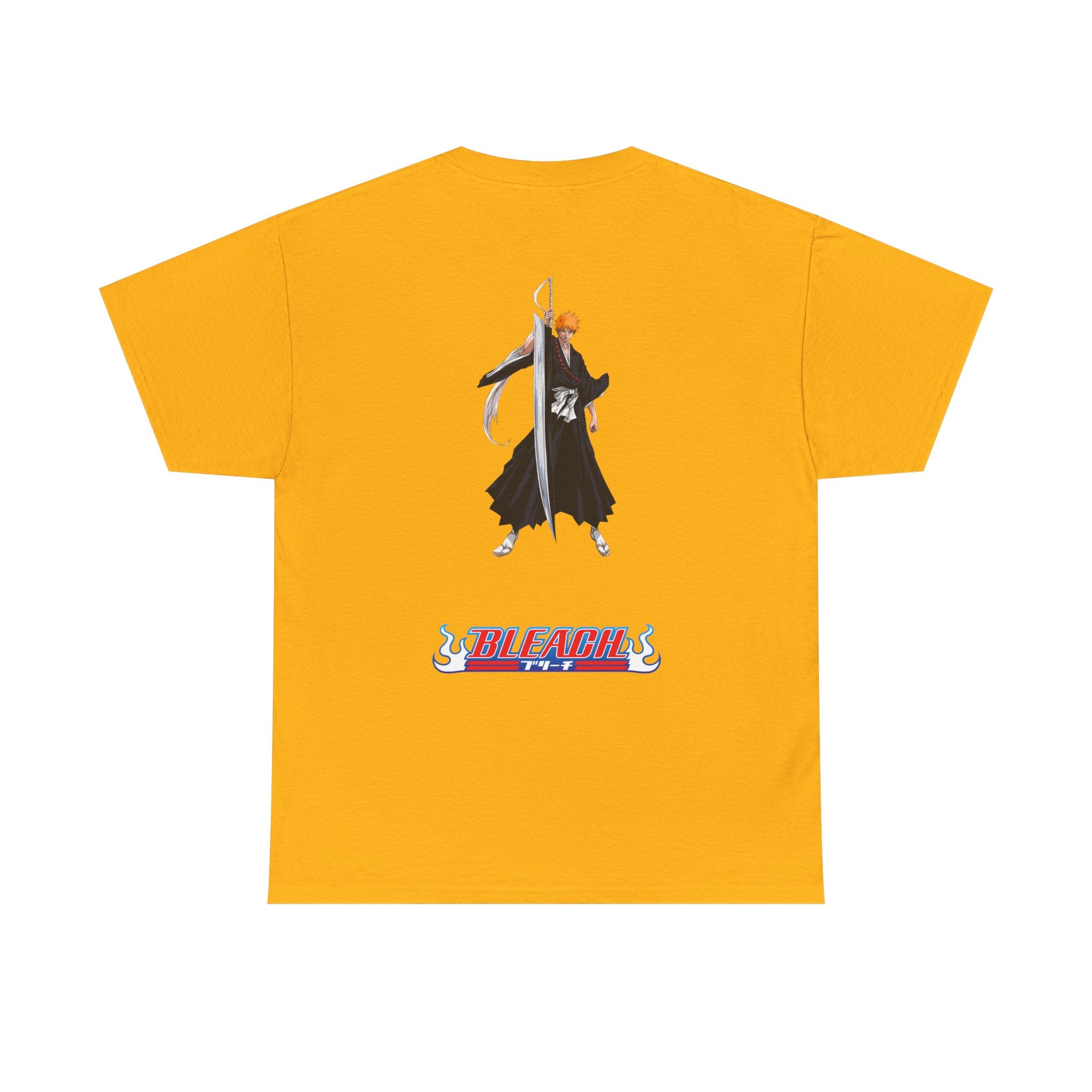 Anime T-Shirt Bleach "Ichigo Kurosaki" Back Graphic PlusVibe (Έως 5XL)