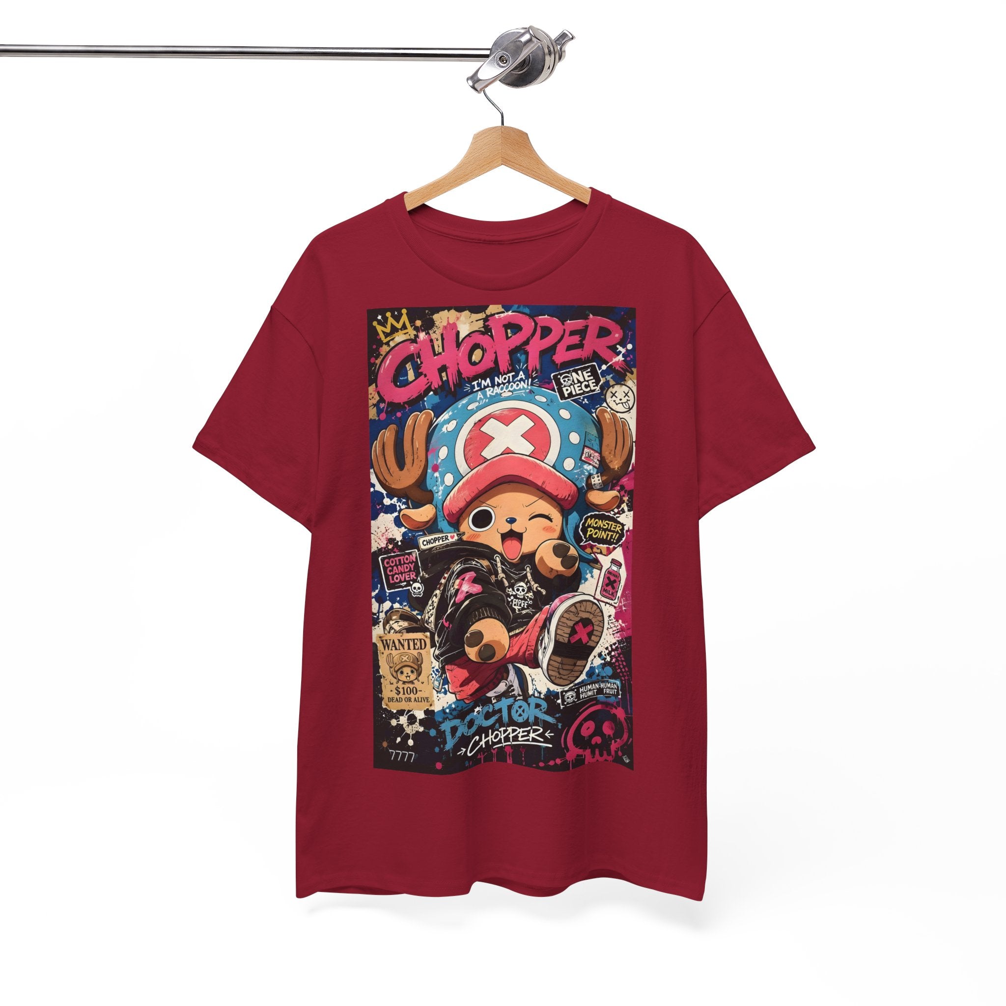 Anime T-Shirt "Tony Tony Chopper Streetwear" PlusVibe (Έως 5XL)