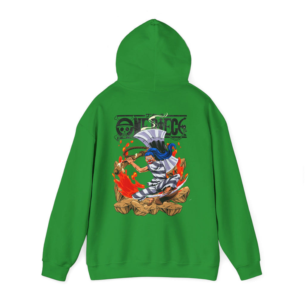 Oversized Anime Φούτερ "Buggy Flashy Yonko" PlusVibe (Έως 5XL)