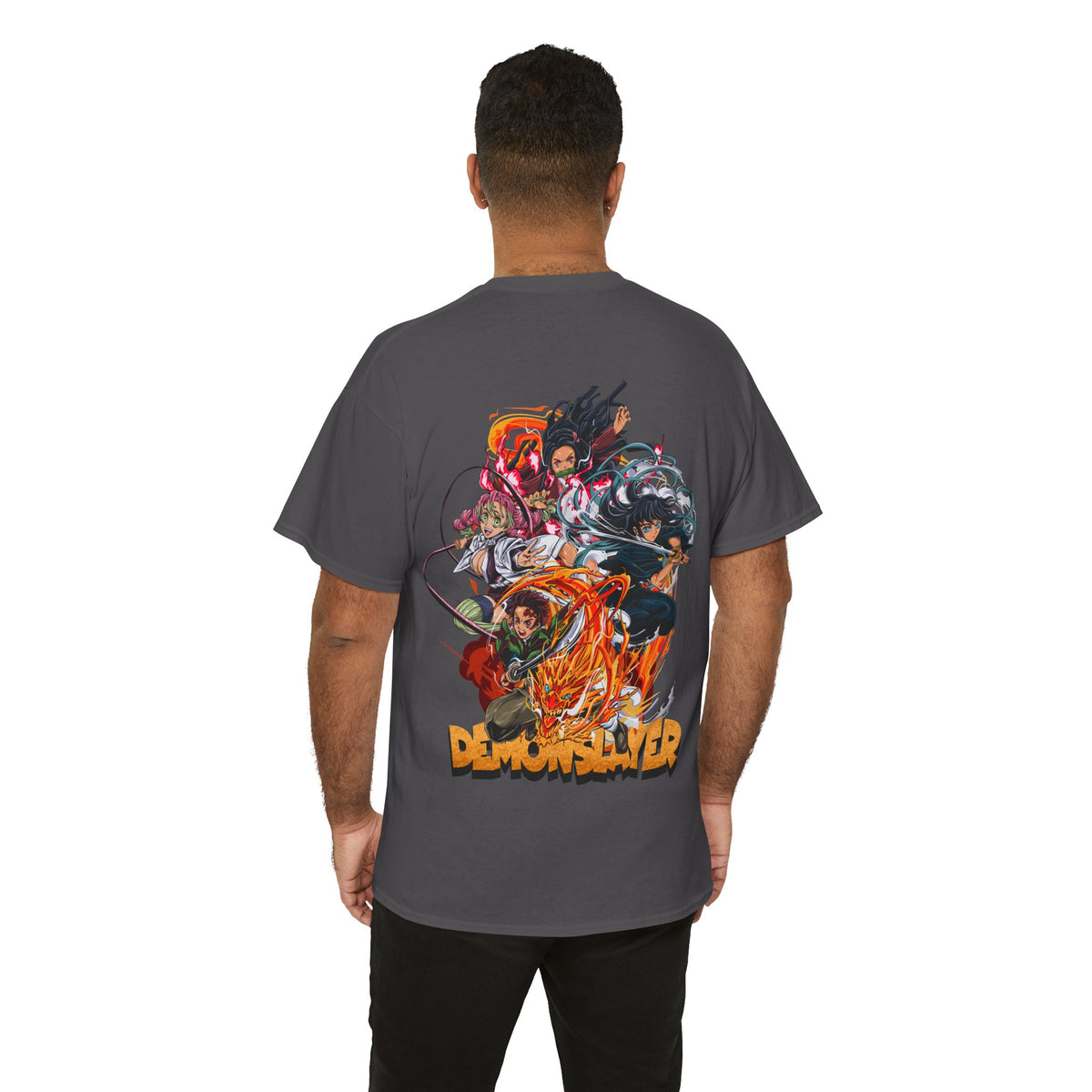 Anime T-Shirt "Demon Slayer Collage" PlusVibe (Έως 5XL)