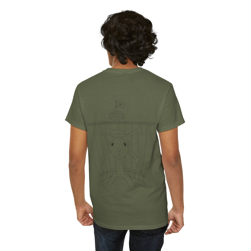 Anime T-Shirt "Going Merry Outline" PlusVibe (Έως 5XL)