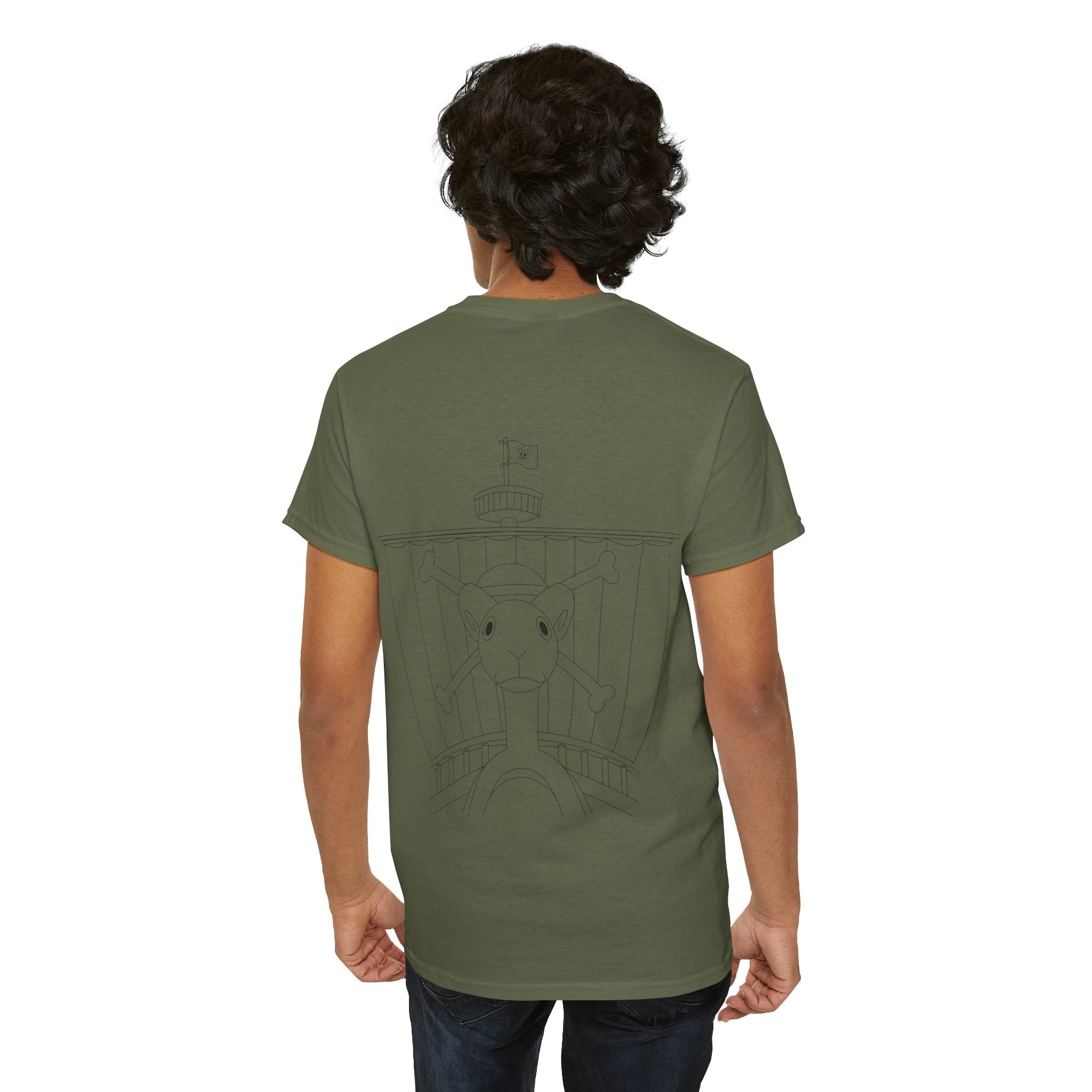 Anime T-Shirt "Going Merry Outline" PlusVibe (Έως 5XL)