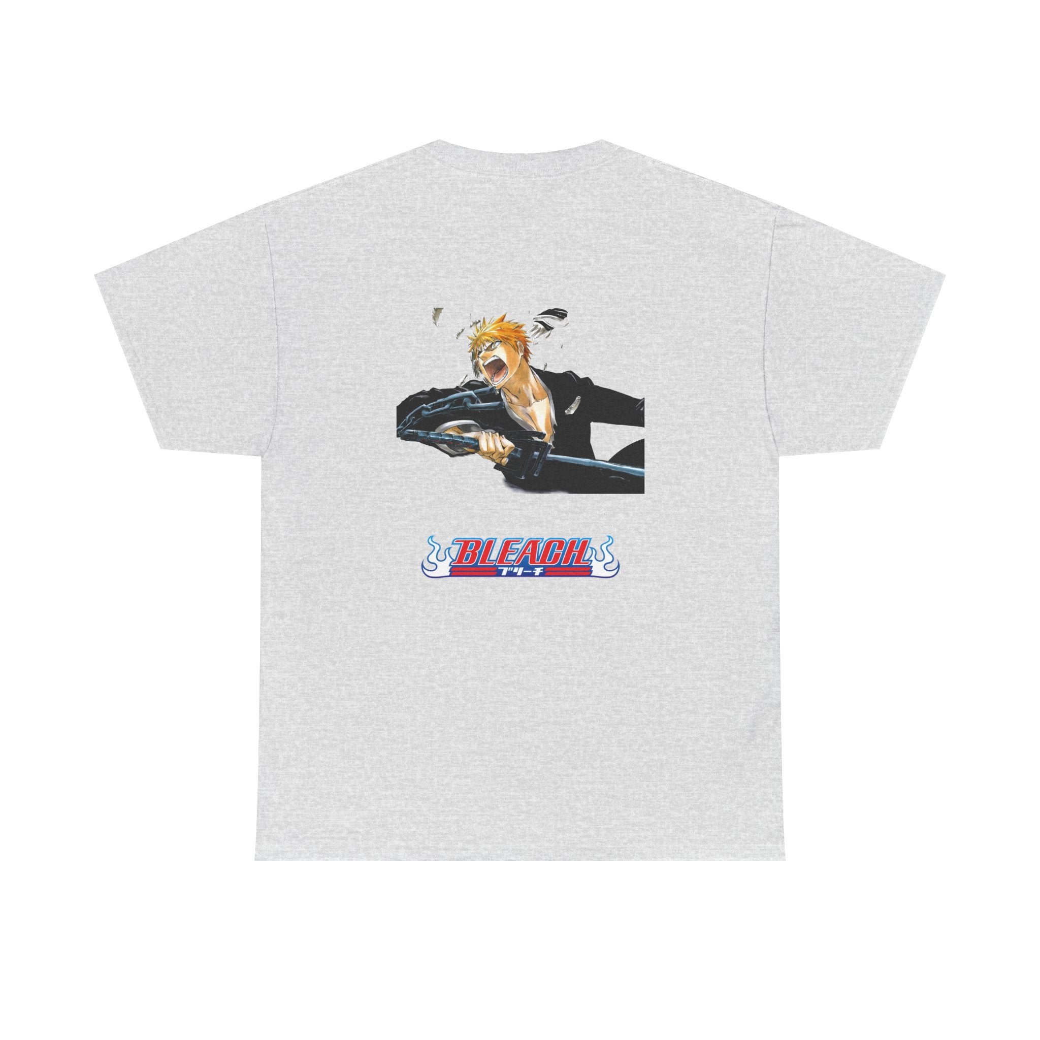 Graphic Anime Μπλούζα Bleach Retro Logo – Vintage Back Print