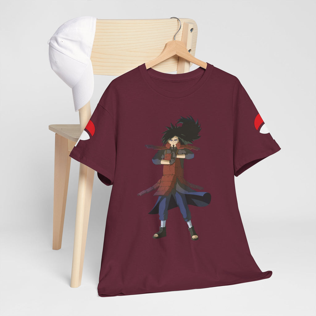 Graphic Anime Μπλούζα Madara – Premium Red Uchiha Symbol Tee