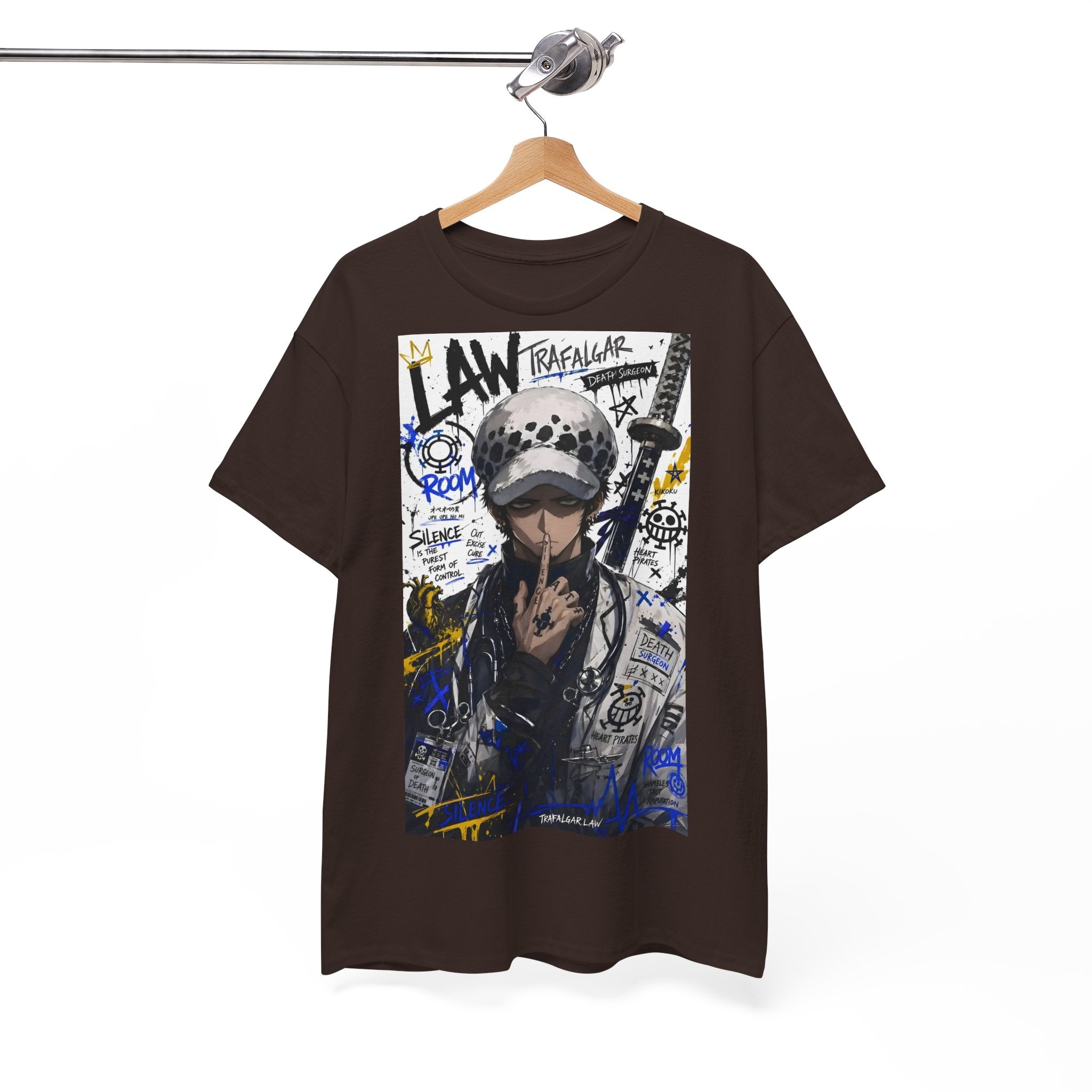 Anime T-Shirt "Trafalgar Law Streetwear" PlusVibe (Έως 5XL)