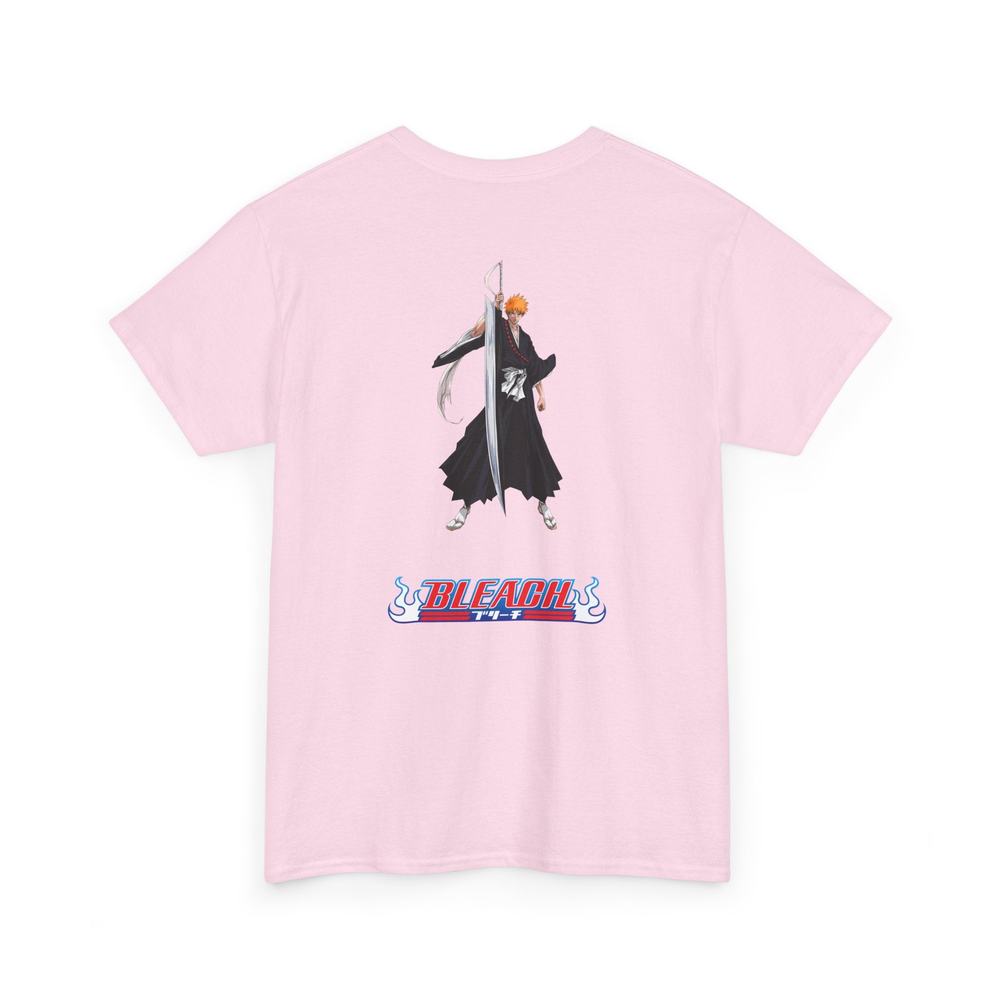 Anime T-Shirt Bleach "Ichigo Kurosaki" Back Graphic PlusVibe (Έως 5XL)