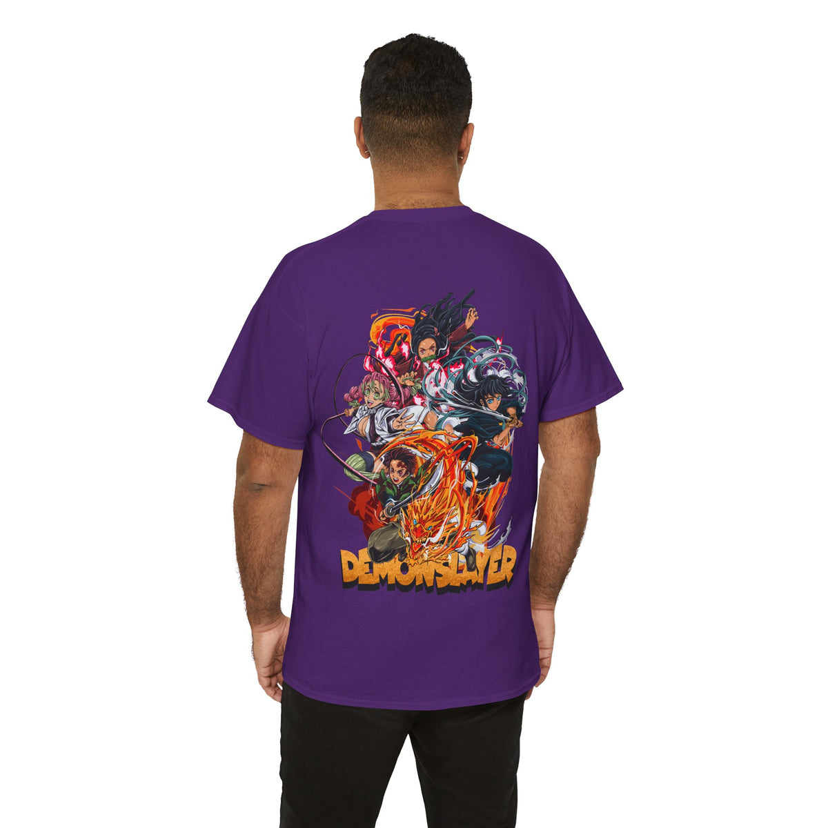 Anime T-Shirt "Demon Slayer Collage" PlusVibe (Έως 5XL)