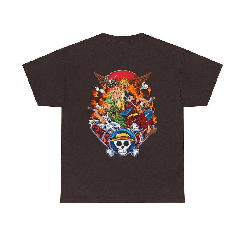 Anime T-Shirt One Piece "Power Trio" PlusVibe (Έως 5XL)