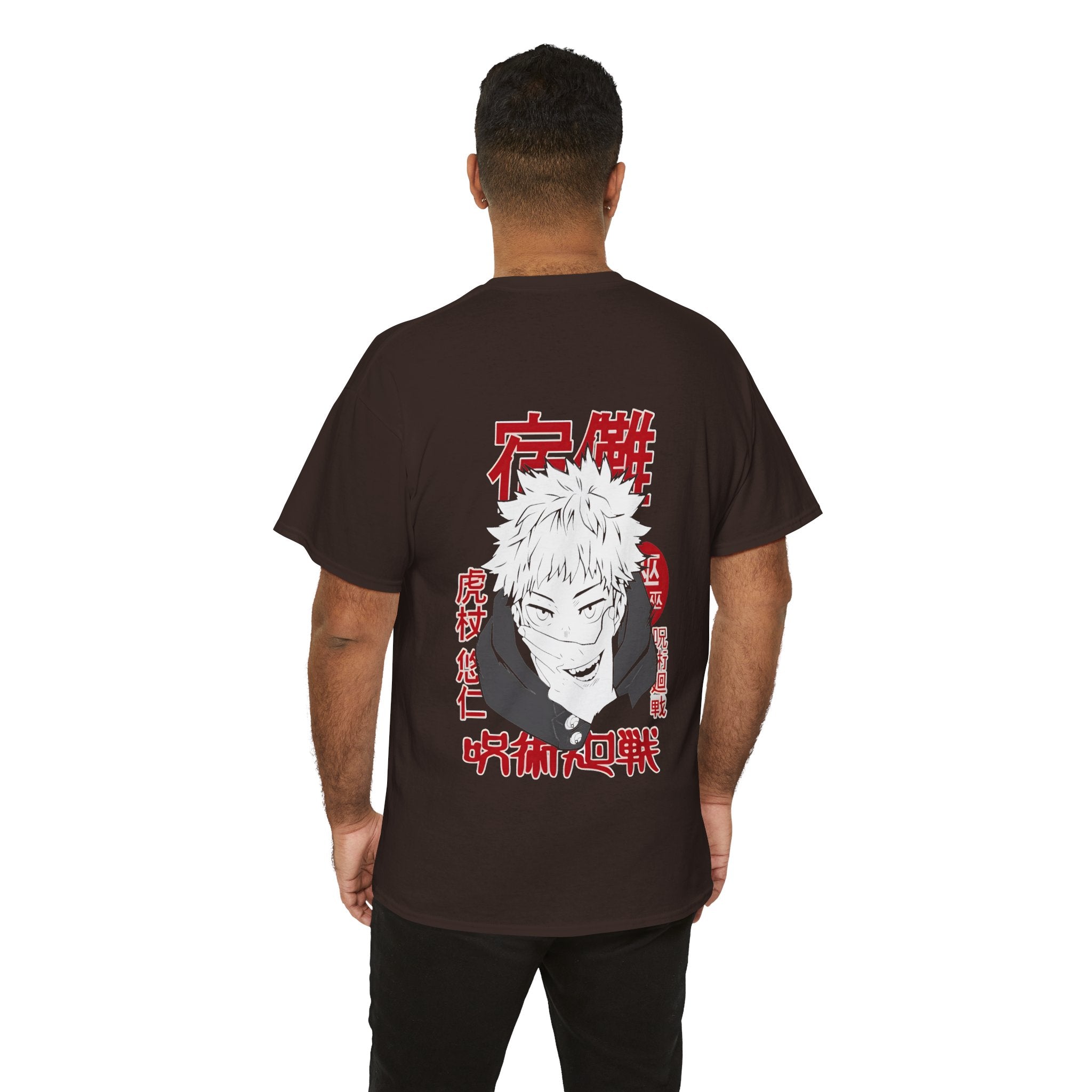 Anime T-Shirt "Yuji Itadori Sukuna Hand" PlusVibe (Έως 5XL)