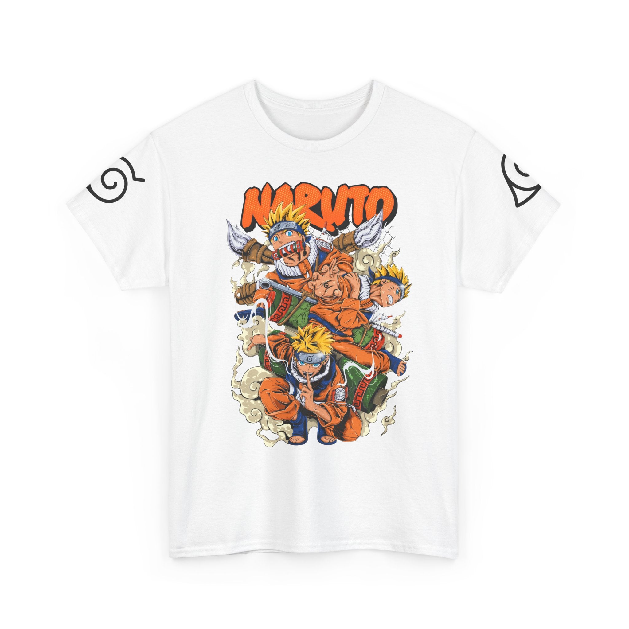 Graphic Anime Μπλούζα Naruto – Premium Character Collage Tee