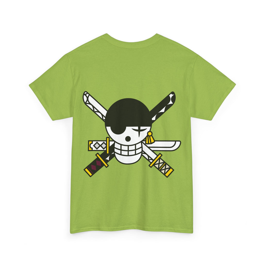 Anime T-Shirt "Zoro Jolly Roger" Backprint PlusVibe (Έως 5XL)