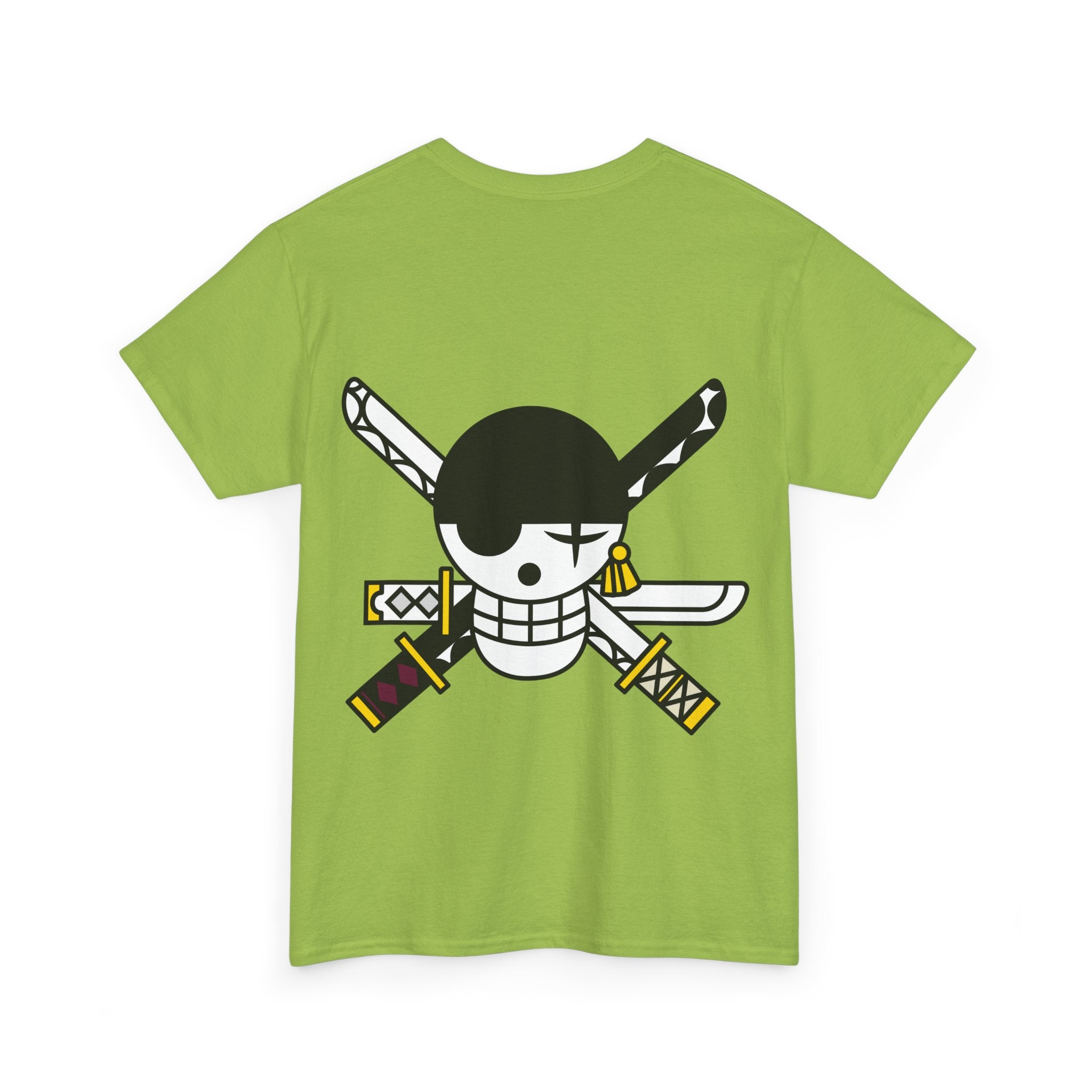 Anime T-Shirt "Zoro Jolly Roger" Backprint PlusVibe (Έως 5XL)