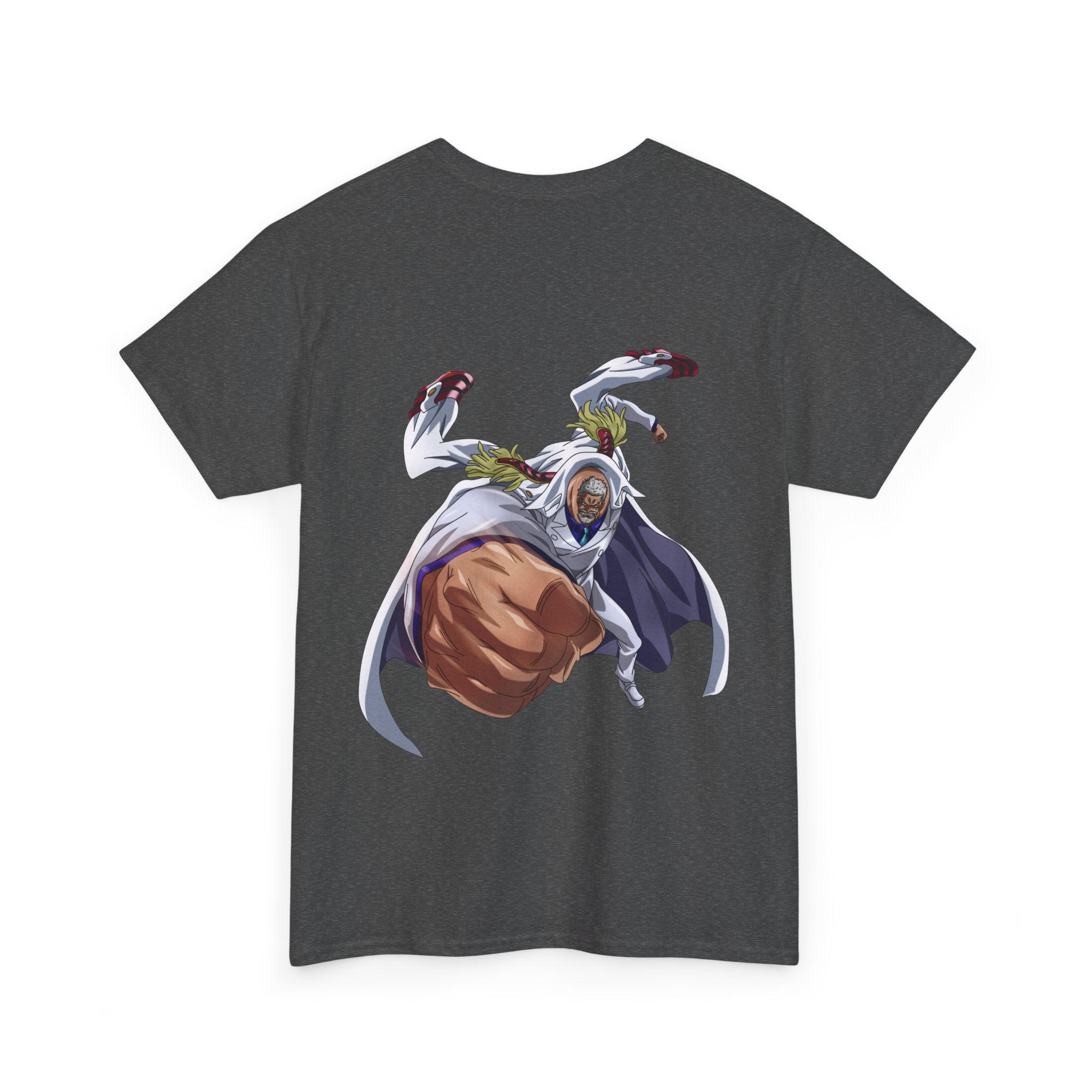 Anime T-Shirt "Garp Hero of Marines" Backprint PlusVibe (Έως 5XL