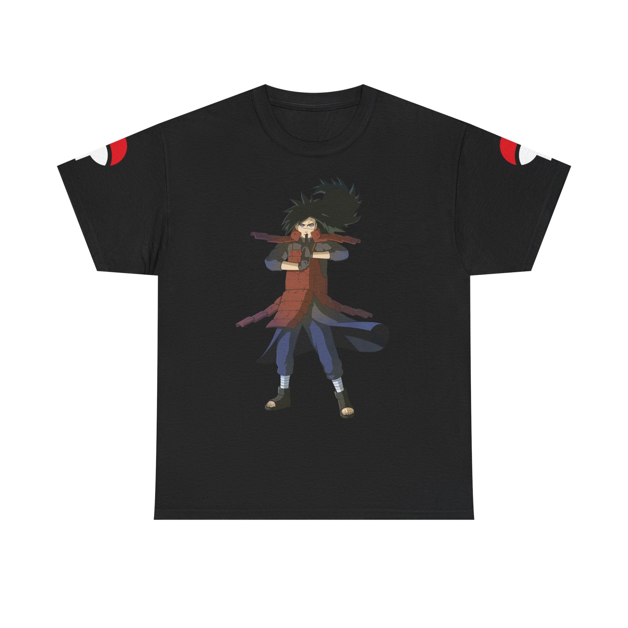 Graphic Anime Μπλούζα Madara – Premium Red Uchiha Symbol Tee