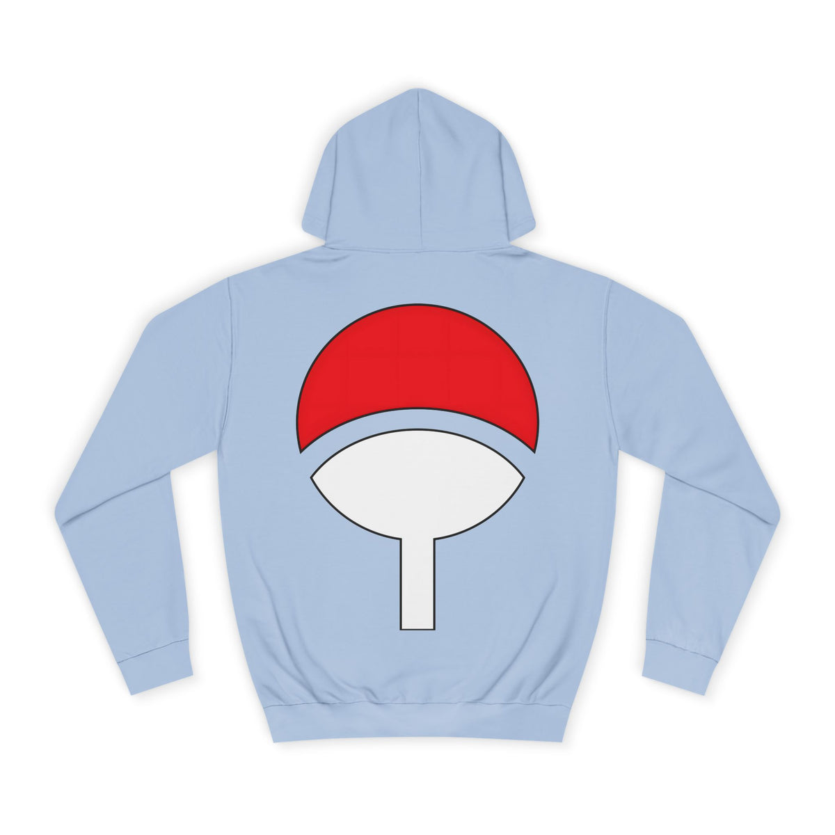 Anime Hoodie "Uchiha Clan Crest" Backprint PlusVibe (Έως 5XL)