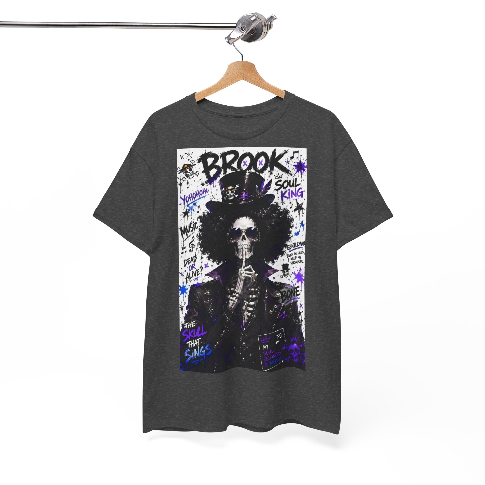 Anime T-Shirt "Soul King Brook Streetwear" PlusVibe (Έως 5XL)