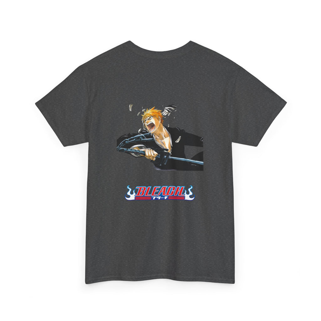 Graphic Anime Μπλούζα Bleach Retro Logo – Vintage Back Print