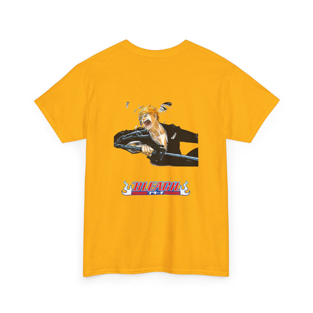 Graphic Anime Μπλούζα Bleach Retro Logo – Vintage Back Print